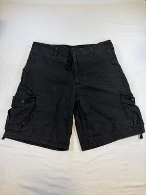 US Military Surplus Cargo Shorts Black XL Regular 39-43